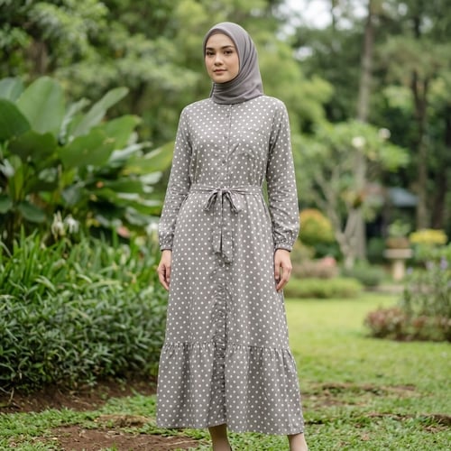 Polka Grey