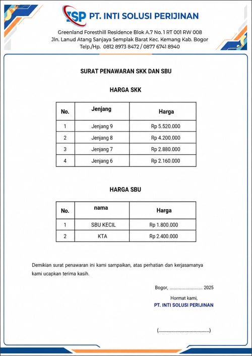 Paket SBU