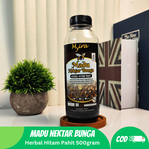 MADU HERBAL HITAM. PAHIT 500gram